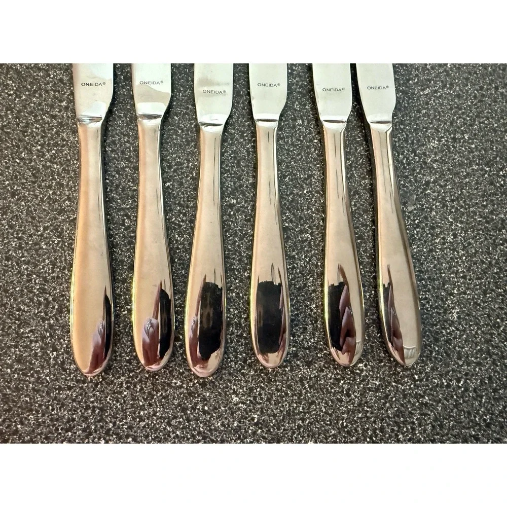 Oneida LUANN Stainless Steel Dinner knives‎ 9